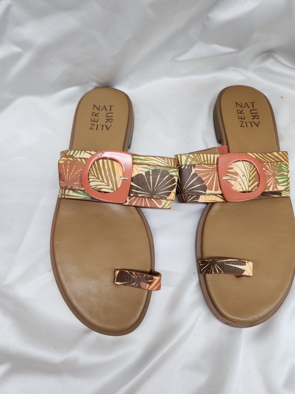 Naturalizer Coral Tropical Slide Sandals